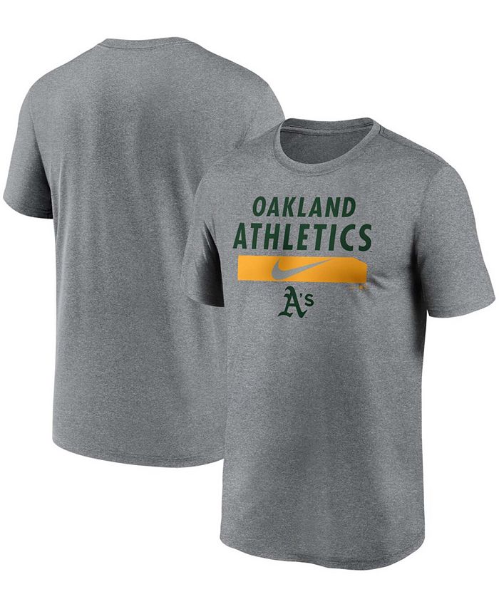 Nike Men's Oakland Athletics Official Blank Replica Jersey - Macy's