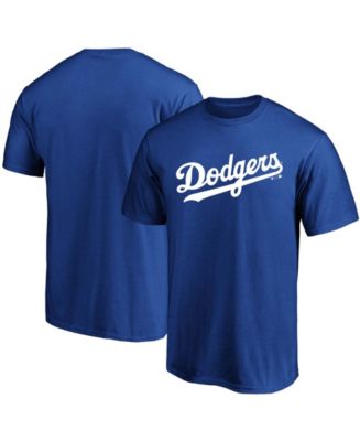 Fanatics Branded Men's Royal Los Angeles Dodgers Official Wordmark T-Shirt - Royal