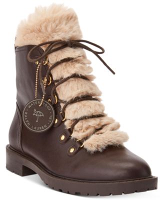 ralph lauren hiking boots womens