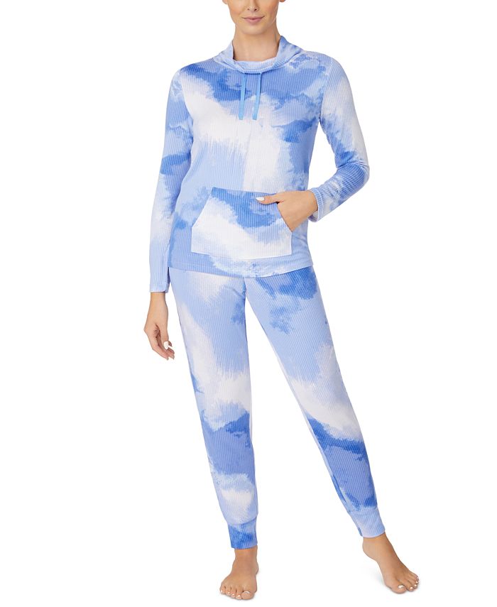 Nautica Cowl Neck Brushed Rib Knit Pajama Set Macy s