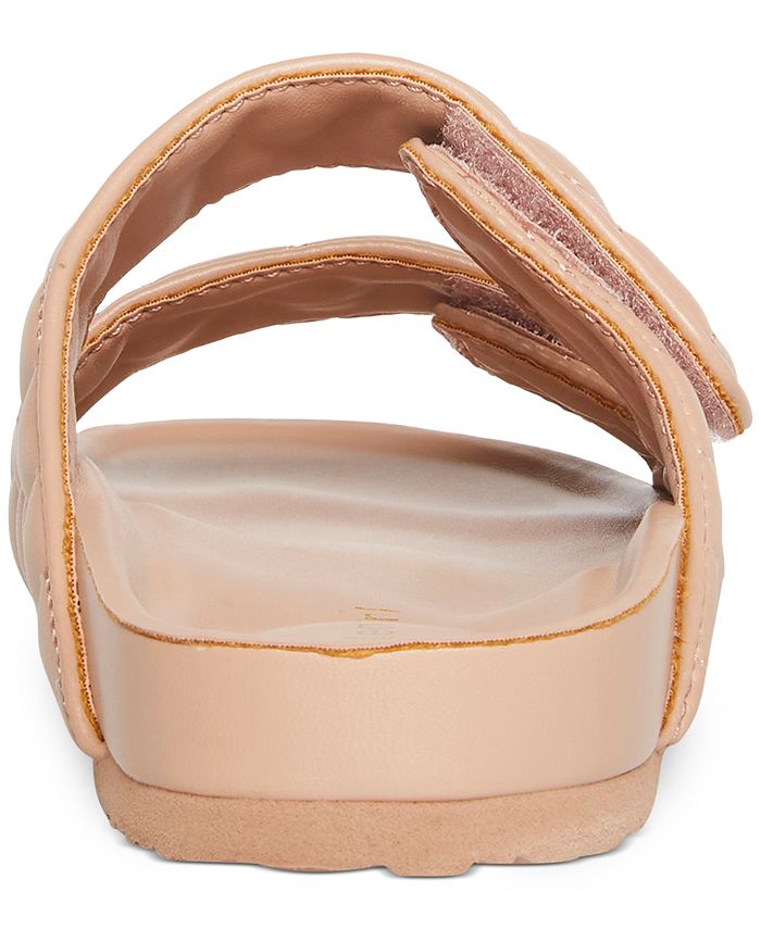 Madden Girl Bria Quilted Footbed Sandals & Reviews Sandals Shoes Macy's