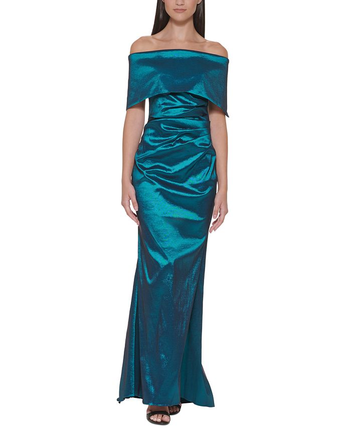 Vince Camuto Off The Shoulder Gown Macy s