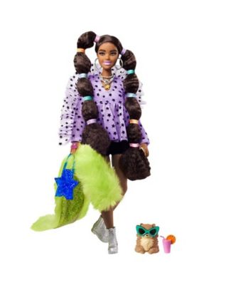 Barbie Extra Doll - Pigtails/Bobble Hair Ties