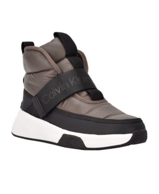 Calvin Klein Women's Mabon Nylon Hi Top Sneakers