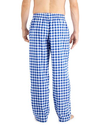Club Room Men's Flannel Print Pajama Pants, Created for Macy's ...