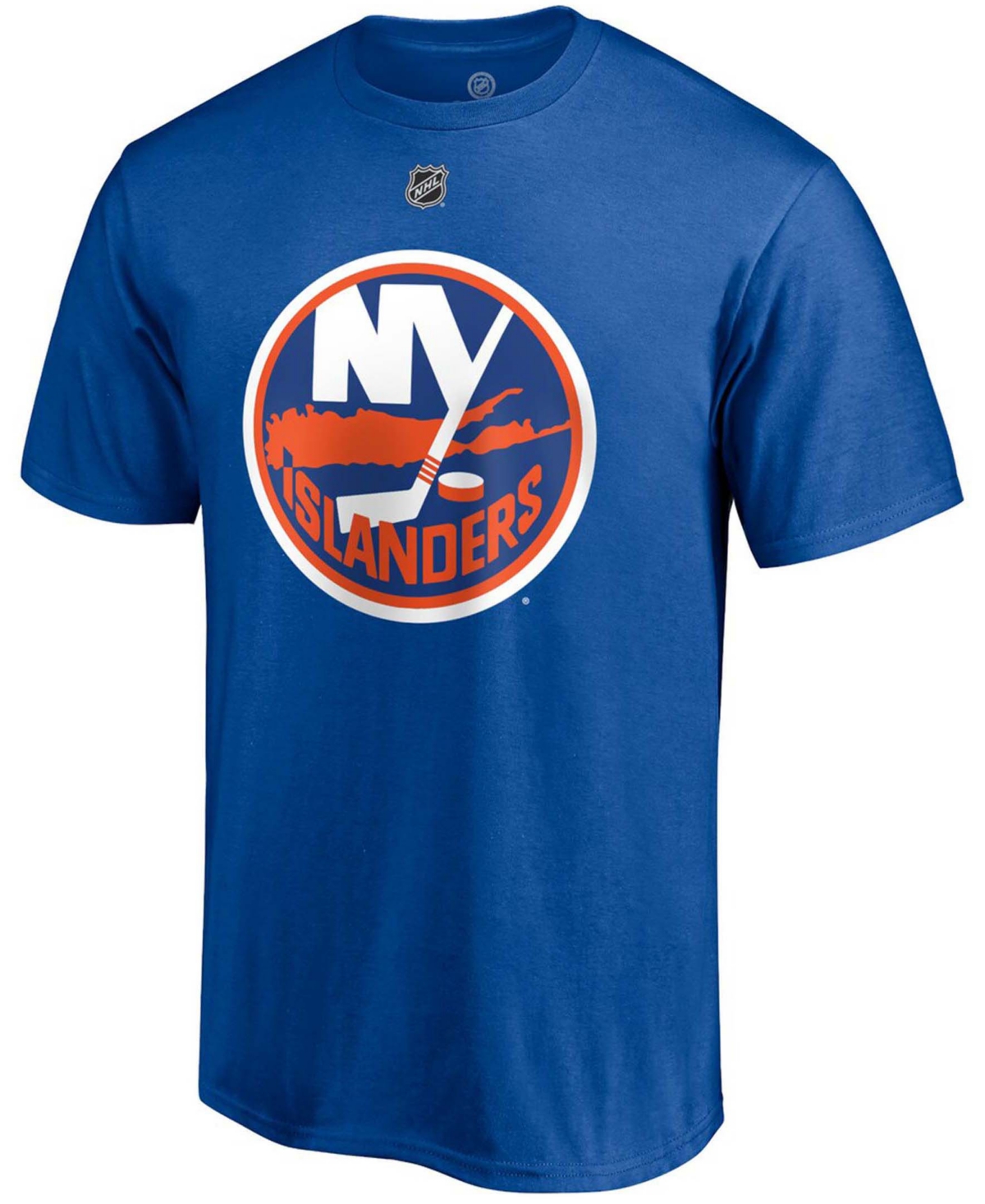 Men's Kyle PalmieriNew York Islanders Authentic Stack Name and Number T-shirt - Royal