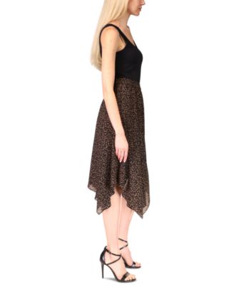 スカート Michael Kors Cheetah Pull On Skirt Michael Kors Cheetah-Print Pull-On Skirt - Macy's
