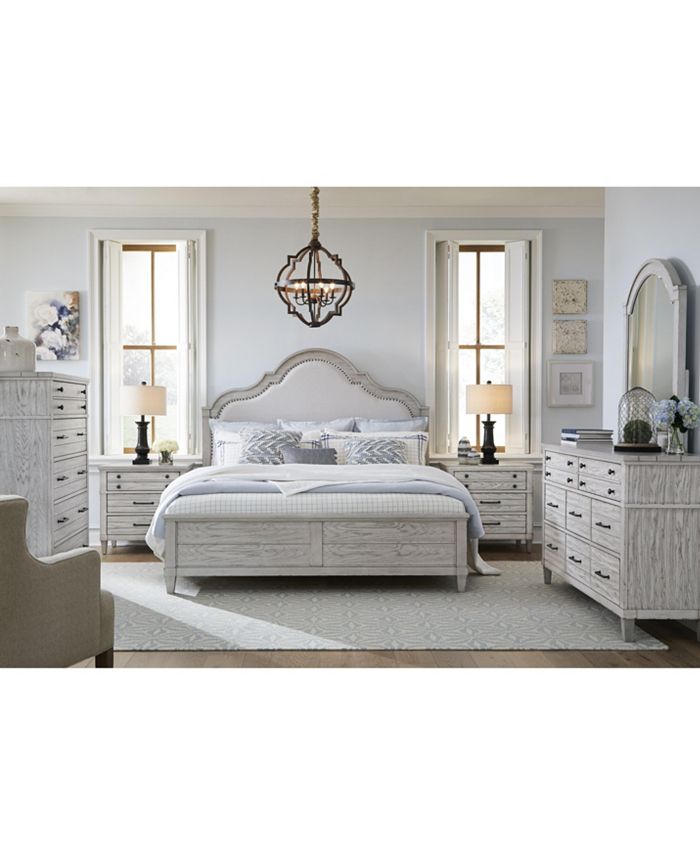 Furniture Belhaven 3pc Bedroom Set (Queen Bed, Dresser & Nightstand) Macy's