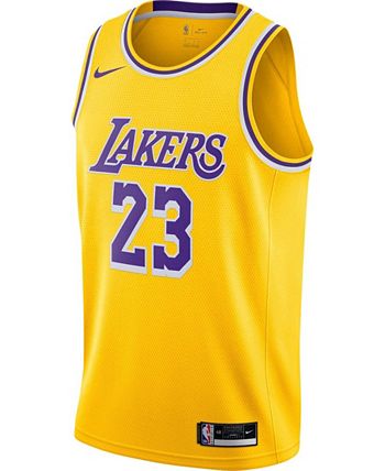 Nike Men's LeBron James Los Angeles Lakers 2020/21 Swingman Jersey ...
