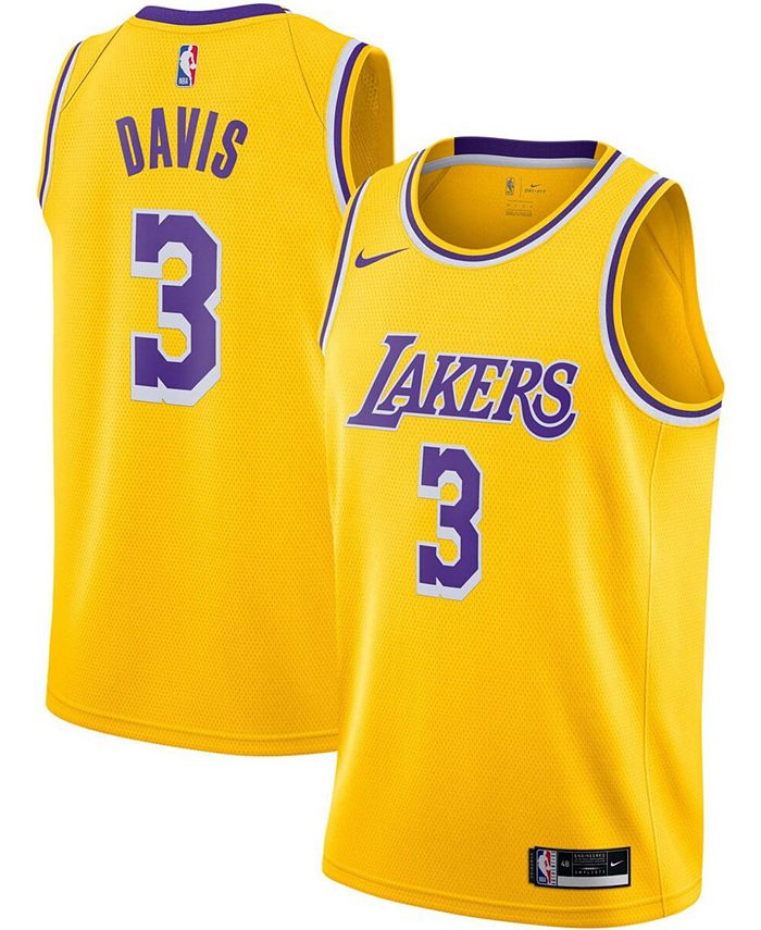 Nike Men's Los Angeles Lakers Swingman Jersey Icon Edition - Anthony ...
