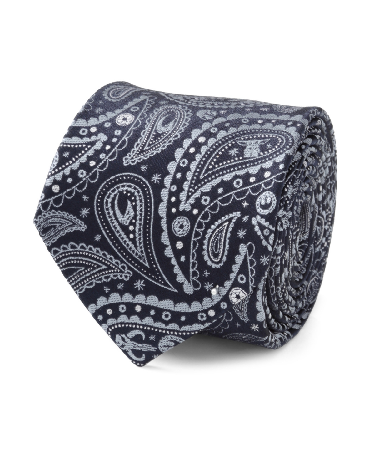 Men's Mandalorian Paisley Tie - Blue