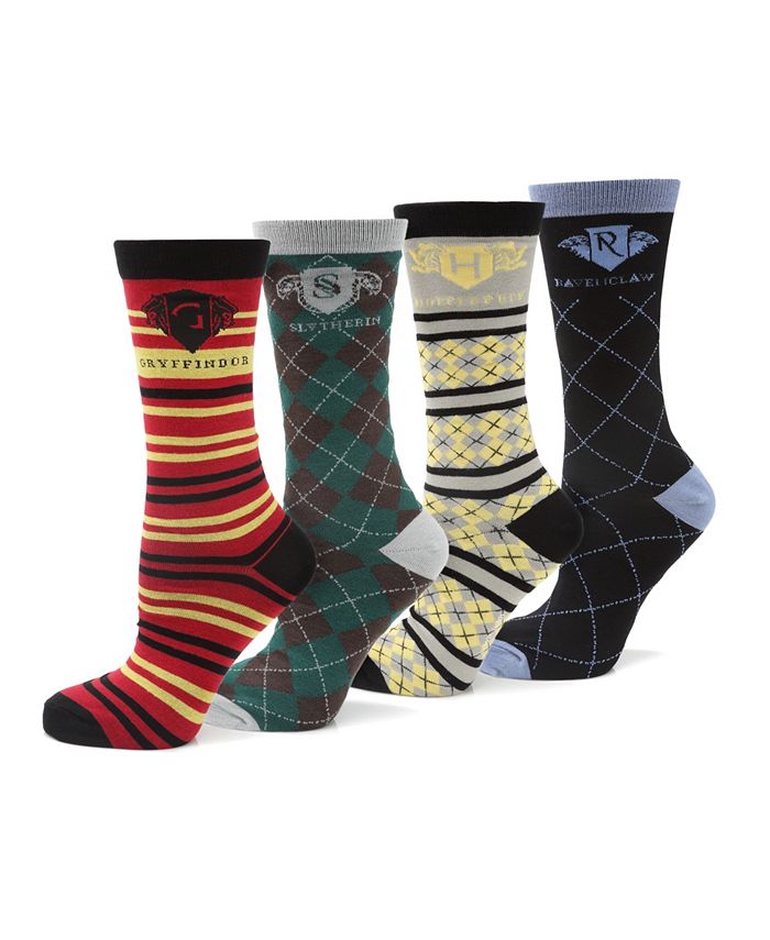 Harry Potter Gryffindor House LOGO Knit Wool Socks ONE PAIR 