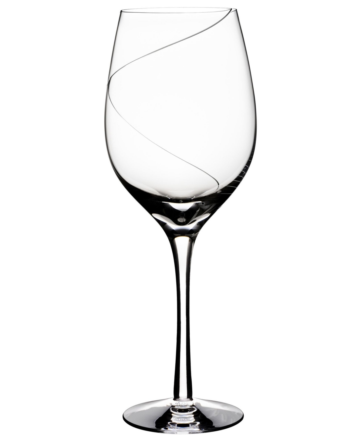 Shop Kosta Boda Line Goblet Glass In Clear
