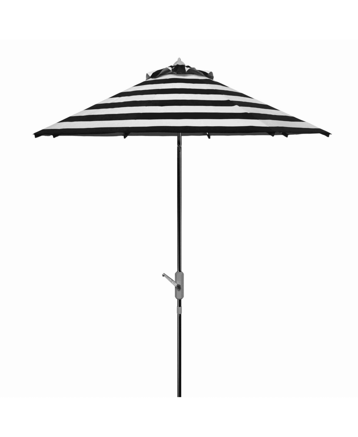 Safavieh Iris 9' Fashion Line Umbrella In Black