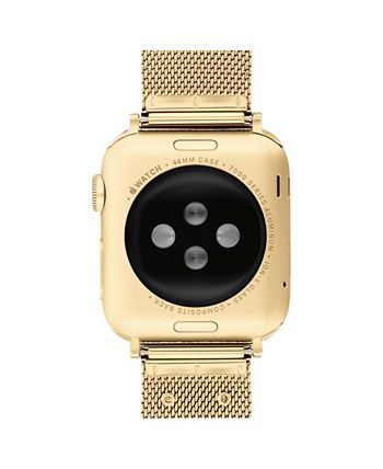 Apple watch store gold mesh band