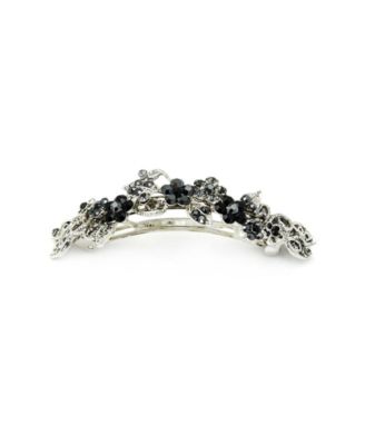 Women's Floral Gardena Crystal Barrette