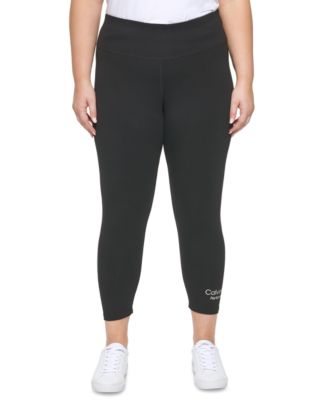 calvin klein performance plus size leggings