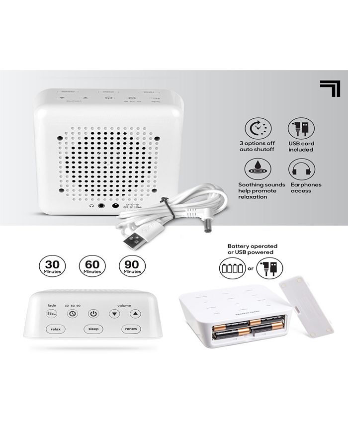 Sharper Image Ultimate Sleep White Noise Sound Machine Macy