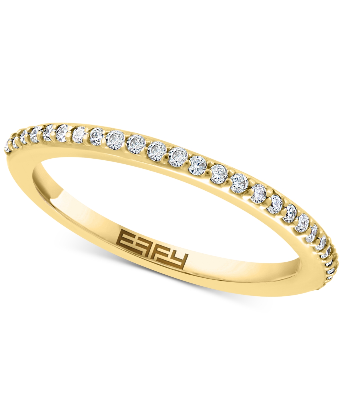 Effy Collection Effy Diamond Band (1/4 Ct. T.w.) In 14k Gold In Yellow Gold