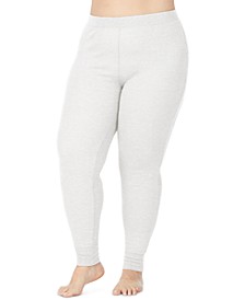Plus Size Stretch Thermal Leggings