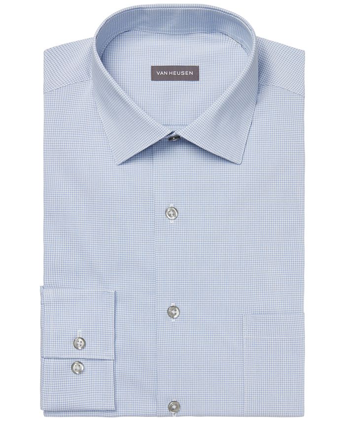 Van Heusen Men's Big & Tall Classic/RegularFit Stain Shield