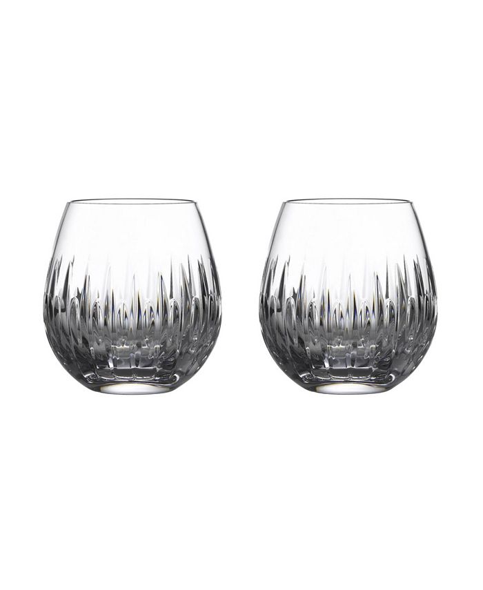 17 oz. Stemless White Wine Glass - Set of 2