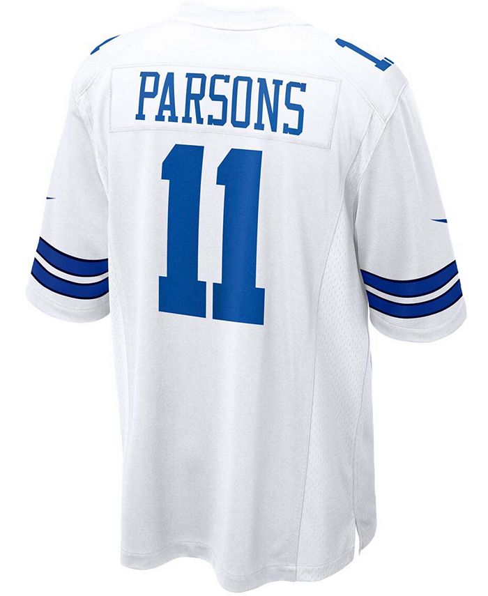 Nike Men's Micah Parsons White Dallas Cowboys Game Jersey - Macy's