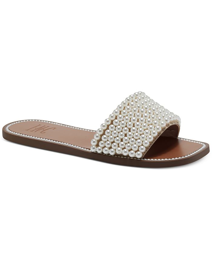 INC International Concepts Pelle Flat Slide Sandals, Created for Macy's &  Reviews - Sandals - Shoes - Macy's