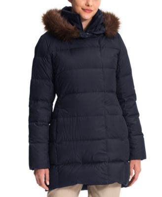 womens north face coat with fur hood