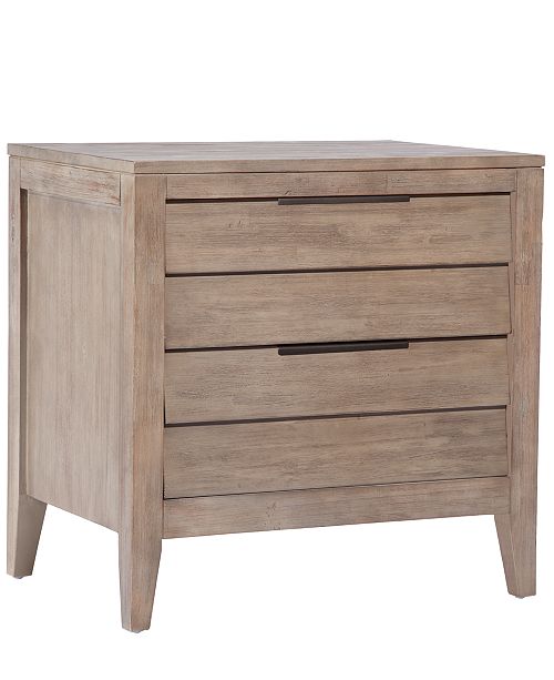 Furniture Closeout Kips Bay 2 Drawer Nightstand Created For Macy S Reviews Furniture Macy S