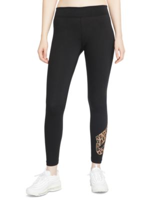 Nike Women s Animal Print Logo Leggings Macy s