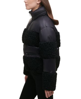 dkny teddy puffer jacket