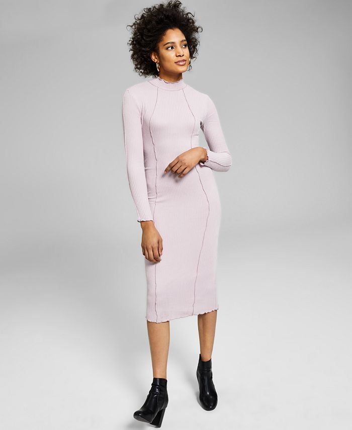 Exposed Seam Dress
