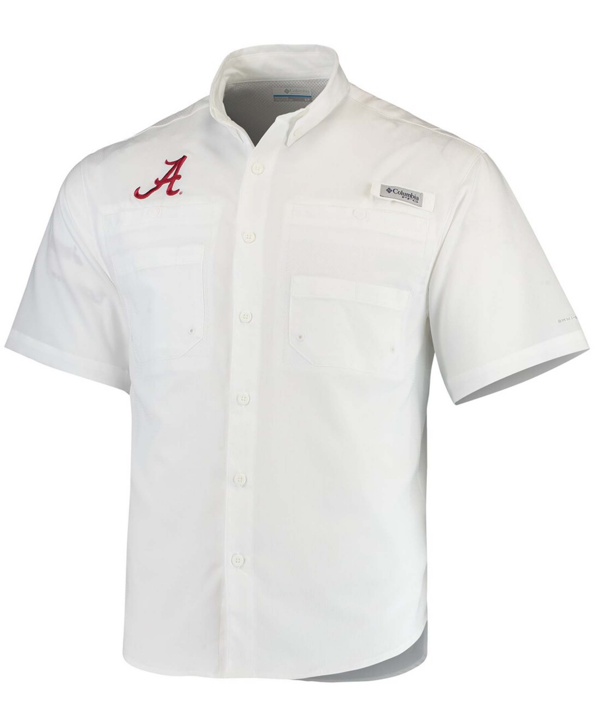 Men's White Alabama Crimson Tide Tamiami Shirt - White