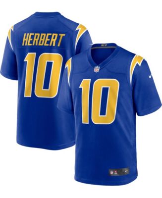 Justin Herbert Los Angeles Chargers men's large NFL jersey
