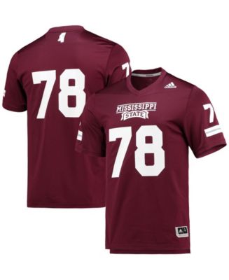 Men's Big and Tall Maroon Mississippi State Bulldogs Replica Aeroready ...