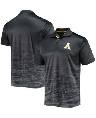 Men's Black Appalachian State Mountaineers Marshall Polo