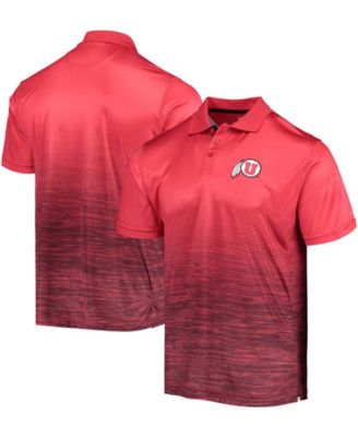 Men's Red Utah Utes Marshall Polo