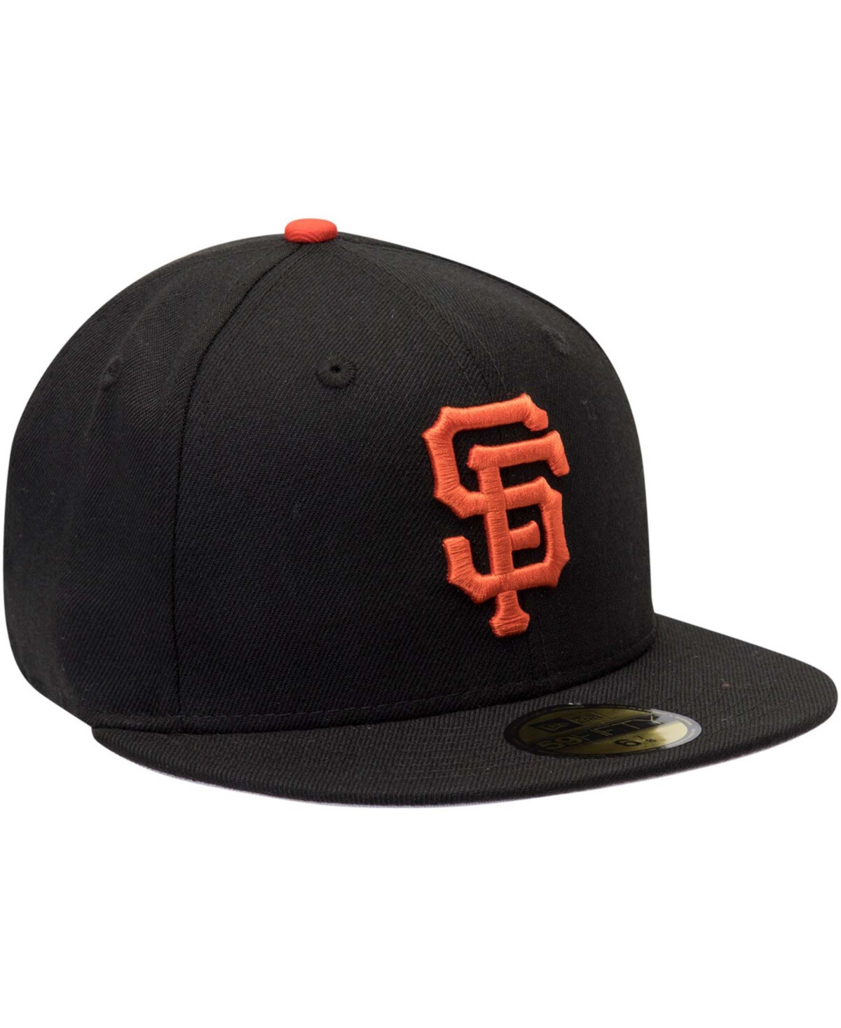 Men'sSan Francisco Giants 2002 World Series Wool 59FIFTY Fitted Hat - Black