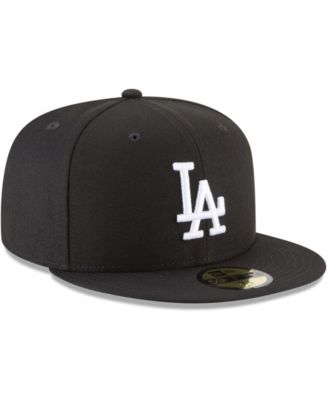 Men's Black Los Angeles Dodgers 59FIFTY Fitted Hat