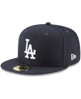 New Era Men's Navy Los Angeles Dodgers Fashion Color Basic 59FIFTY ...