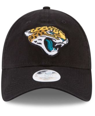 Women's Black Jacksonville Jaguars Core Classic Primary 9TWENTY Adjustable Hat