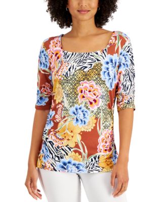 jm collection shirts