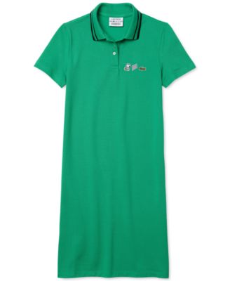 Lacoste - Peanuts Cotton Polo Dress
