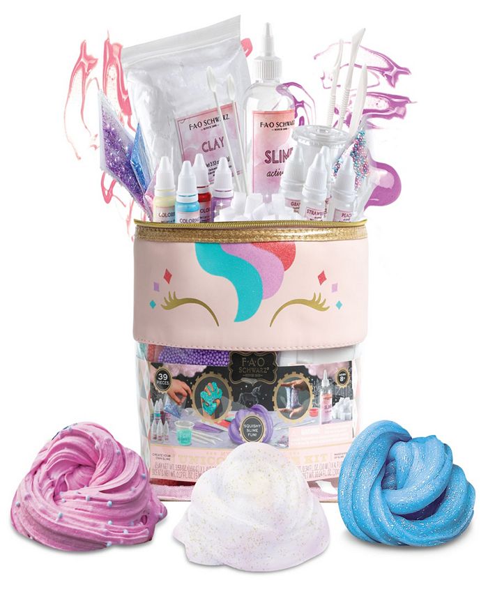 Unicorn Slime Kit Supplies Stuff For Girls Making Slime Glitter