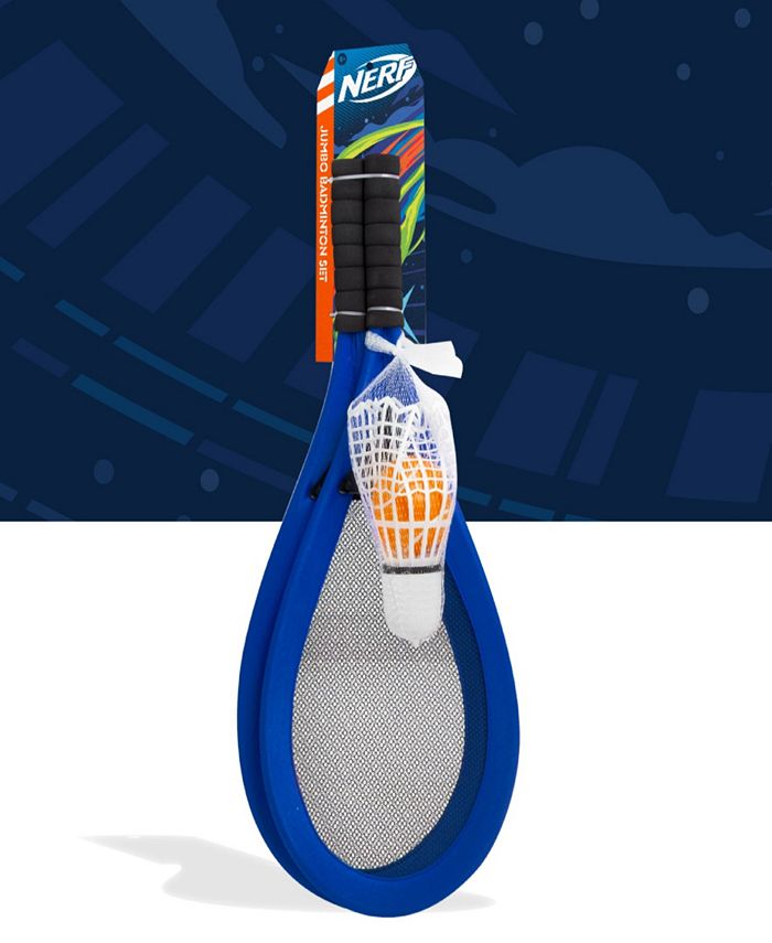 nerf jumbo badminton set