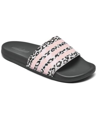 macys womens adidas slides