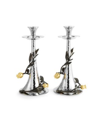 Pomegranate 2 Piece Candleholder Set