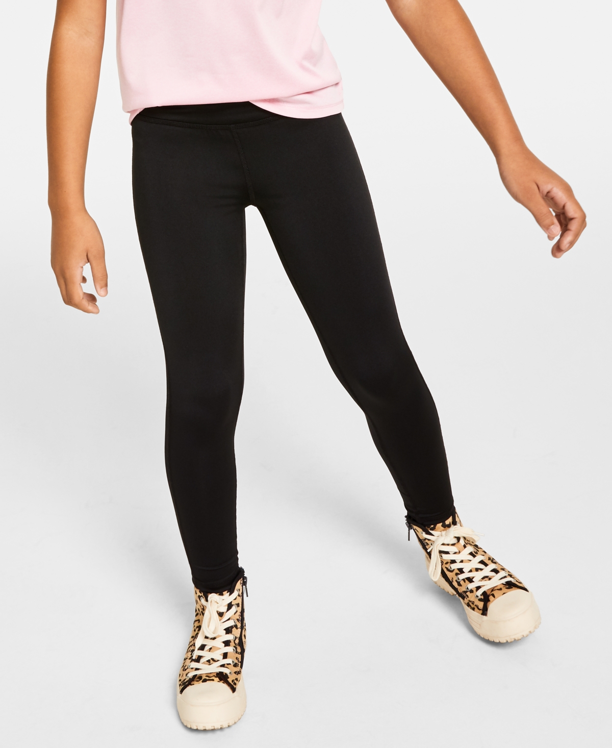 Id Ideology Big Girl Core Stretch Leggings, Created for Macy's