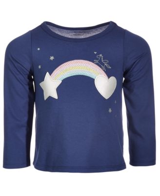 First Impressions - Toddler Girls Rainbow Long-Sleeve T-Shirt